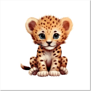 Baby Leopard Posters and Art